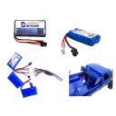 RC auto WPL C24-1 1:16 4WD 2.4G Offroad Rock Crawler LED světla 35 m dosah 7,4V 1200mAh USB nabíjení Terénní horolezecké auto 8