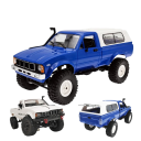 RC auto WPL C24-1 1:16 4WD 2.4G Offroad Rock Crawler LED światła 35 m zasięg 7,4V 500mAh USB ładowanie Terénny pojazd dla dzieci i dorosłych 3