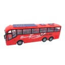 RC autobus 1:30 31,5×11,5×8 cm Elektrický model 27 MHz 4kanálové diaľkové ovládanie LED svetlá Mestskej turistický autobus pre deti 3