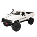 RC bil WPL C24-1 1:16 4WD 2.4G Offroad Rock Crawler LED lys 35 m rækkevidde 7,4V 1500mAh USB opladning Terræn klatrebil til børn 5