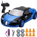 RC Bugatti fjernbetjent racerbil 1:24 2