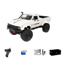 RC carro WPL C24-1 1:16 4WD 2.4G Offroad Rock Crawler LED luzes 35 m alcance 7,4V 500mAh carregamento USB Veículo todo-o-terreno 2