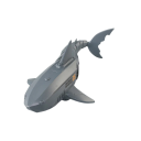 RC delfin 35×14×10 cm Fjernstyret fisk til vand 2 hastigheder 360° rotation Vandtæt gummiisolering Simulerende bevægelse op til 30 m 5