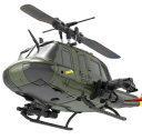RC Helicopter C032 1:48 2.4G 6CH 6-Axis Gyroscope Optical Flow Brushless Motor 200 m Range 13 Min Flight 6
