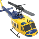 RC helikopter C032 1:48 2.4G 6CH 6-akslet gyroskop Optisk flow Børsteløs motor 200 m rækkevidde 13 min flyvetid 7