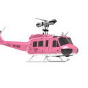 RC helikopter C032 1:48 2.4G 6CH 6-tengelyes giroszkóp Optikai áramlás Kefe nélküli motor 200 m hatótávolság 13 perc repülés 8