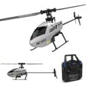 RC helikopter C186 Pro B105 2.4G 4-kanals RTF Fællesløs 6-akse gyroskop Barometer Driftstid 15 min 100 m rækkevidde USB opladning Stabil 4