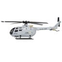 RC helikopter C186 Pro B105 2.4G 4-kanals RTF Fællesløs 6-akse gyroskop Barometer Driftstid 15 min 100 m rækkevidde USB opladning Stabil 10