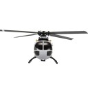 RC helikopter C186 Pro B105 2.4G 4-kanals RTF Utan vingar 6-axlig gyroskop Barometer Batteritid 15 min 100 m räckvidd USB-laddning Stabil 11