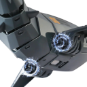 RC Shark 35×14×10 cm Blue Remote-Controlled Water Model 2 Speeds 360° Rotation Waterproof Construction Simulated Spine Realistic Movement 5