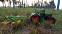 RC Tractor with Hay Turner 8
