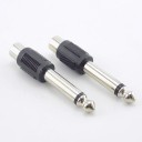 RCA-aansluiting naar 6,35 mm-aansluiting F/M-adapters 4 stuks 3