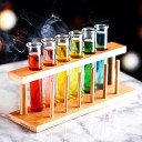 Reagensglas med stativ 6 stk. 2