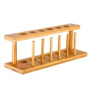 Reagensglas med stativ 6 stk. 5
