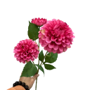 Realistic Artificial Flower Hydrangea on Stem 77 cm Fabric and Plastic Decorative Flower for Arranging and Interior Decoration 5