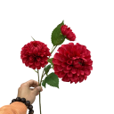 Realistic Artificial Flower Hydrangea on Stem 77 cm Fabric and Plastic Decorative Flower for Arranging and Interior Decoration 6