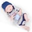 Realistická panenka novorozence 15