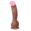 Realistické dildo z lékařského silikonu Silikonové dildo s přísavkou 20 x 5,1 cm 2