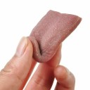 Realistisk Falsk Tunge Tryllerekvisit Prank Trick Fleksibel Kunstig Tunge Halloween Rekvisit Strækbar Tunge 5,5 x 3,8 x 1,2 cm 3