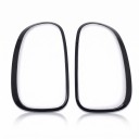 Rear Light Covers, Rear Headlight Frames, 1 Pair (Left + Right), ABS Plastic, Clip Installation, for MINI Cooper Countryman R60 2011–2016 1