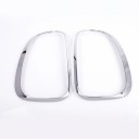 Rear Light Covers, Rear Headlight Frames, 1 Pair (Left + Right), ABS Plastic, Clip Installation, for MINI Cooper Countryman R60 2011–2016 2