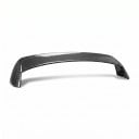 Rear Roof Spoiler Upper Wing with Carbon Look, ABS Plastic, Gloss Black, Roof Cover for Leon Mk3 5F FR 5-Door 2013–2019 5