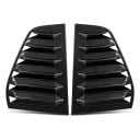 Rear Side Window Spoilers – Blinds, Left and Right Pair, Adhesive Mounting, ABS Plastic, Carbon Look, for VW Golf 7 and Golf 7.5 1