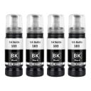 Recarga de tinta 103 4 pcs 70 ml Tinta preta Para impressoras Epson EcoTank L1110 L3100 L3110 L3111 L3116 L3150 L3151 L3156 L3160 e 5190 1