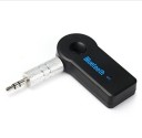 Récepteur Bluetooth avec connecteur jack pour voiture et haut-parleurs Lecture de musique sans fil depuis le téléphone Petit adaptateur noir 1