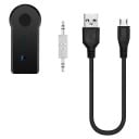 Receptor bluetooth AUX inalámbrico con micrófono para dispositivos con entrada de 3,5 mm jack Bluetooth 5.0 Control de llamadas Tamaño 5 x 2 x 1 cm 2