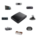 Receptor de áudio Bluetooth 5.4 30 pinos 3 Mb/s Mini adaptador sem fios para iPhone iPod Reprodutores TV Auto PC Leitor de música 8