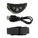 Rechargeable Bark Collar Waterproof Vibration Training Collar Adjustable Nylon Strap for Small Medium Large Dogs 7