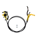 Rechter achter hydraulische schijfrem 1400 mm bidirectioneel oliesysteem 22,2 mm stuur compleet set voor fiets 5