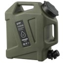 Recipient de apă pentru camping, 12L, geantă de apă portabilă cu robinet, găleată pliabilă în aer liber, rezervor de apă pentru picnic 4