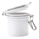 Recipiente de armazenamento para cola de pestanas 200 ml 8,5 x 7 x 7,8 cm Suporte fechado para ferramentas de extensão de pestanas Caixa 2