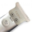 Recortadora de cabello y barba para hombres Cortadora de acabado Totalmente metálica 16 x 4 cm 1400 mAh Duración 180 minutos 3 peines 1–3 mm 3