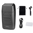 Recortadora de pelo y barba para hombre con indicador de carga LED Afeitadora eléctrica con cabezal reemplazable Afeitadora inalámbrica con carga USB 1