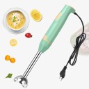 Ręczny blender ręczny 400 W 38 × 6,3 cm elektryczny stal nierdzewna zanurzeniowy blender do smoothie, zup, sosów i puree 3
