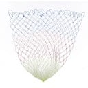 Red de pesca plegable de nailon de 50 x 50 cm y 65 cm de profundidad, con forma de diamante de colores, trampa para peces, camarones, cangrejos 1
