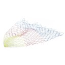 Red de pesca plegable de nailon de 60 x 60 cm y 75 cm de profundidad, con forma de diamante de colores, trampa para peces, camarones, cangrejos 3