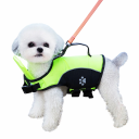 Reddingsvest voor kleine honden 1,5 tot 2,5 kg met handvat en pootafdruk Borstomvang 33 tot 43 cm en nekomvang 27 tot 32 cm 1