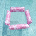 Rede flutuante de água PVC Rede de descanso inflável para piscina Rede ergonómica de relaxamento na água para descanso de verão 3