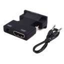 Redução HDMI para VGA com cabo de áudio 2