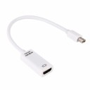 Redukcia mini DisplayPort samec na HDMI samica 4K x 2K Adaptér mDP na HDMI Prevodník MacBook PC Notebook Monitor TV Plug &amp; Play Kvalitný 2
