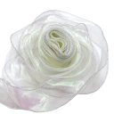 Reflecterend regenbooglint met golvende rand 4 cm x 9 m Glanzend decoratief lint voor cadeaus Decoratief lint voor verpakkingen Kerstdecoratie Handwerk 2