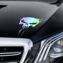 Reflective Car Sticker Skull 7