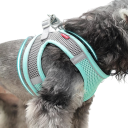 Reflekterende sele til små hunde Åndbar kæledyrsvest Flugtsikre halsbånd Justerbar sele til hunde 0,5 - 1,5 kg 4