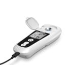 Refractometru digital – zaharometru Brix 0–55 %, precizie ±0,2 %, display LCD, încărcare USB, ATC, alb, pentru fructe, sucuri și băuturi 3