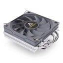 Refroidisseur de processeur Antec A37 Refroidisseur CPU à profil bas Hauteur 37 mm Ventilateur 92 mm PWM 4 broches pour Intel LGA1700 et LGA1800 3