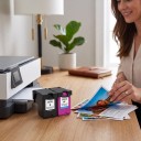 Refurbished HP 305XL Ink Cartridges Black and Tri-Colour Set 18 ml with Chip for HP DeskJet 2700 2720 4110 4120 and Envy 6020 Printers 6